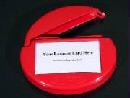 Business Card Caddy for Your Car Window. Red