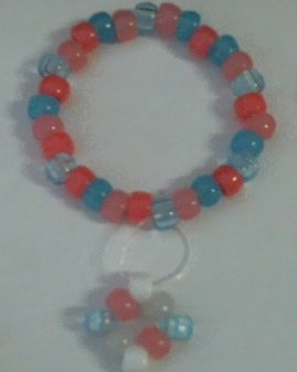 Cotten candy Diamond Glow Bracelet