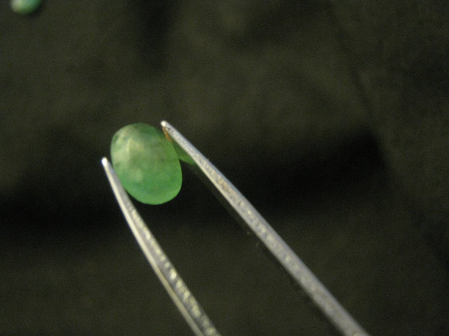 A Single Beautiful 3/4 carat Oval Emerald Gemstone GLA Appraised Free Ship lower 48