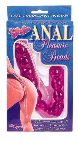 Jel-Lee Anal Delight Pleasure Beads, Lavender