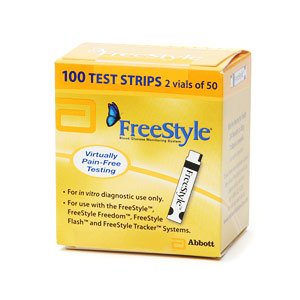 Freestyle Test Strips, Box Of 100