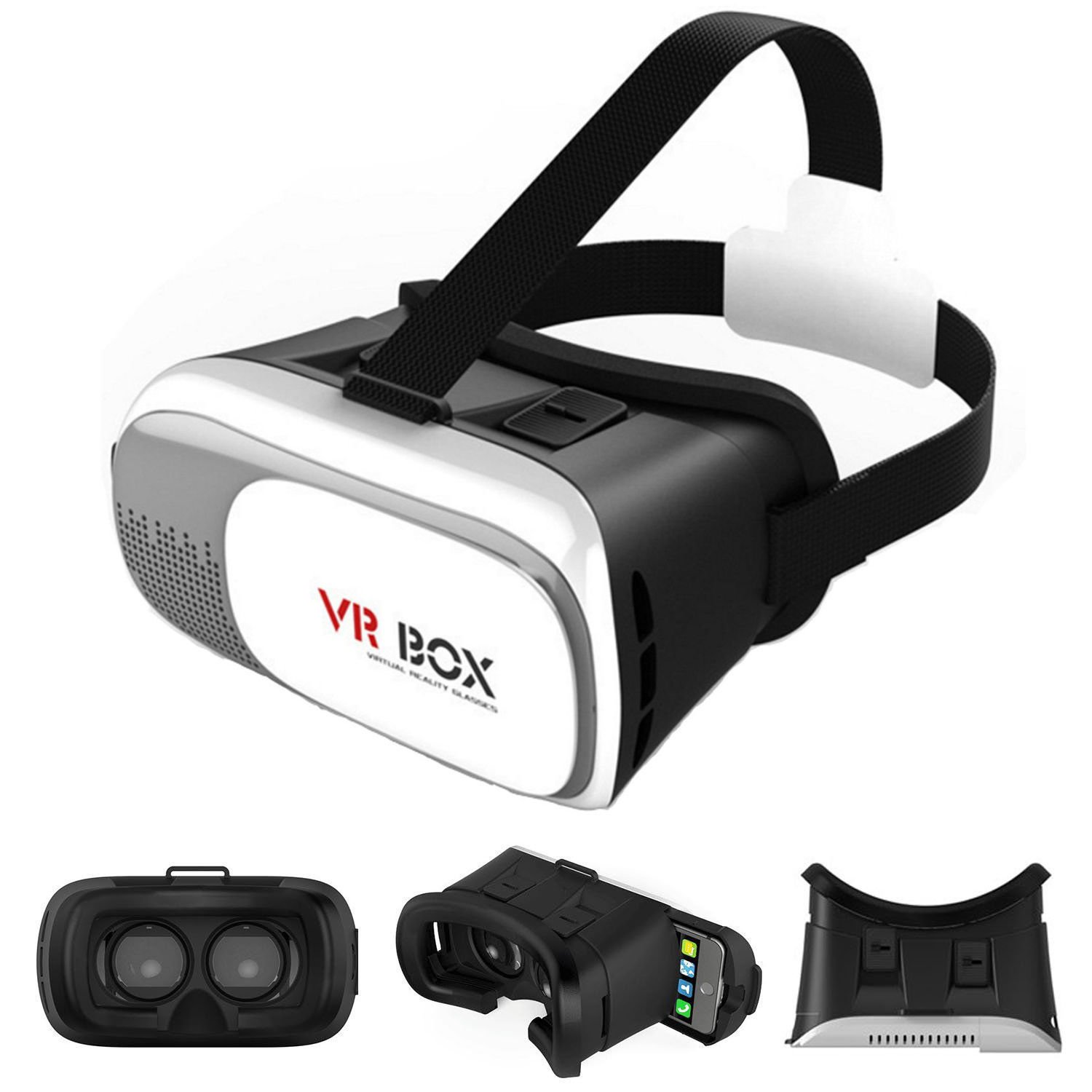 VR-BOX Virtual Reality Headset 3D Glasses Google Andriod iOS Cardboard Smart