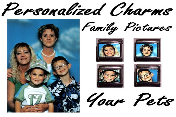 Personalized Any Photo You Want 9mm Charm