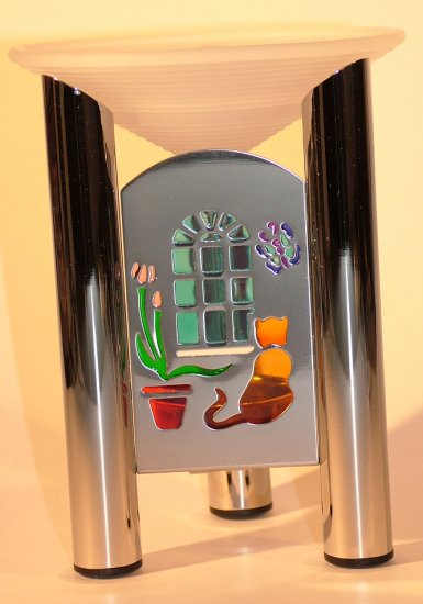 KNC Cat Silhouette Aromatherapy Burner