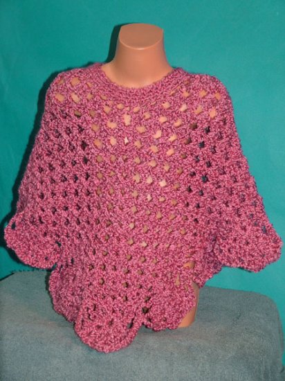 KNC Coming Home Kids' Poncho Boston Rose Size 5-6
