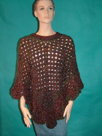 KNC Coming Home Martha Stewart Poncho - Nouveau Sz S-M