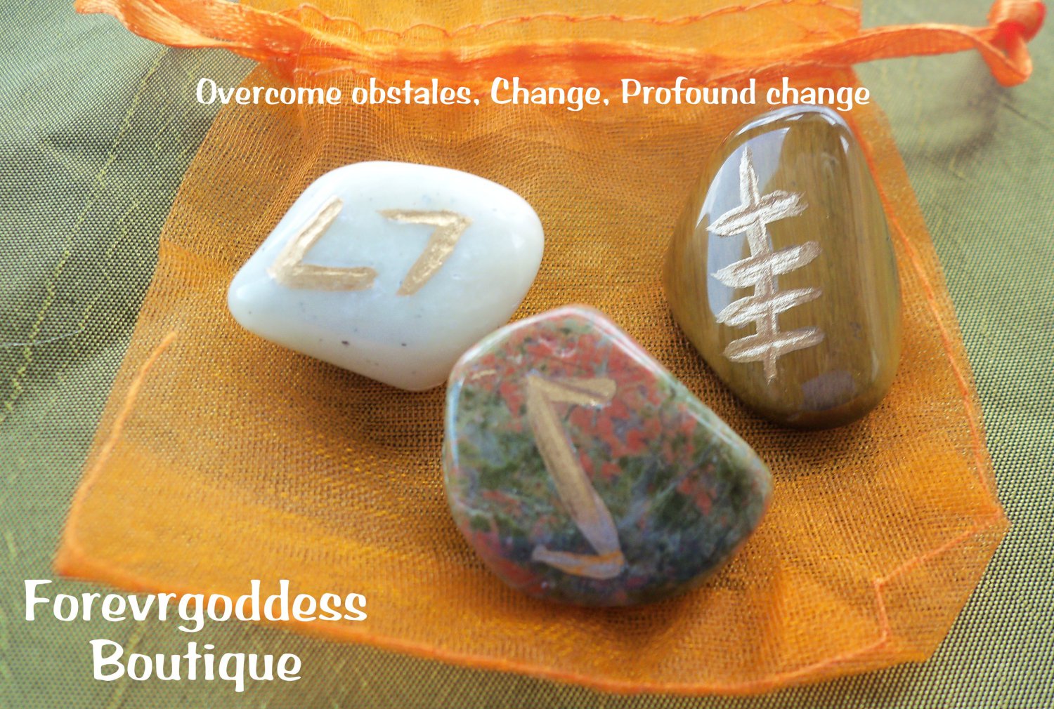 Over come obstacles, change, profound change bind runes
