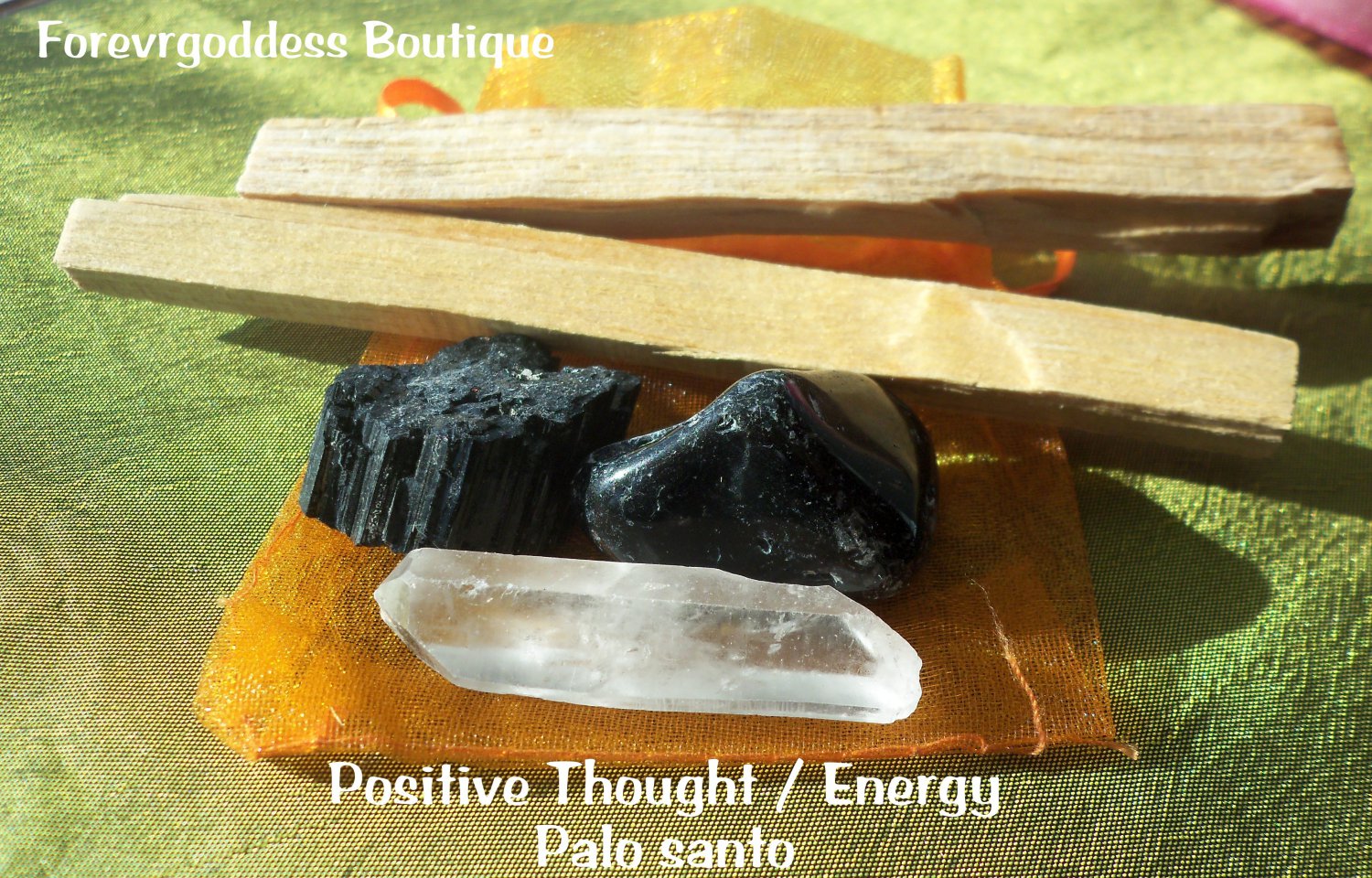 Positive thought- energy /Palo Santo