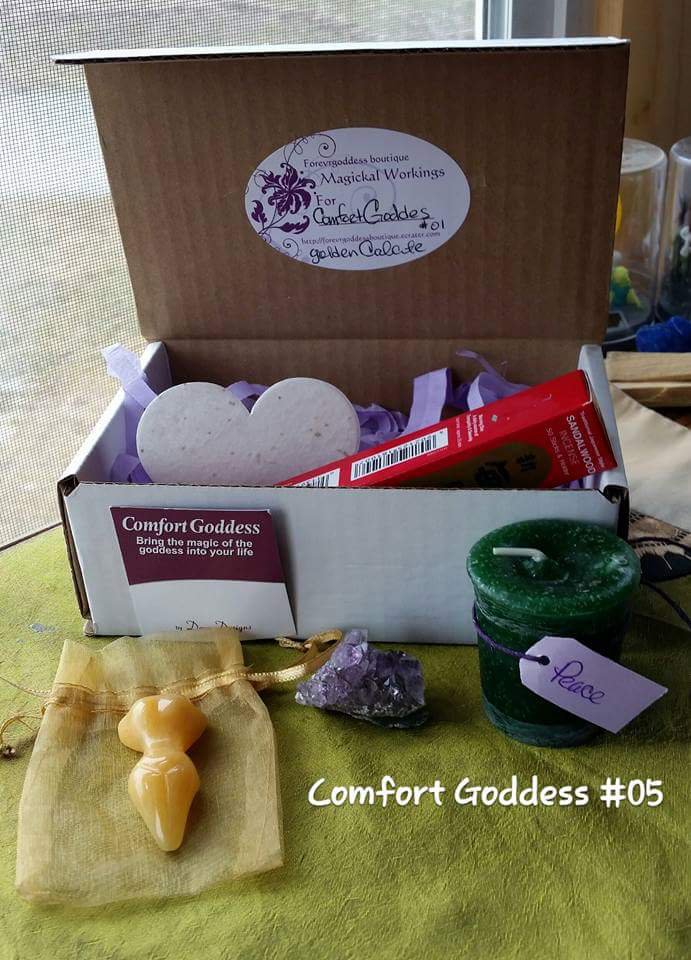 Comfort Goddess Golden Calcite #CGGC05