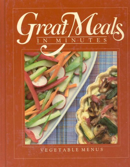 Time Life Cookbook Vegetable Menus