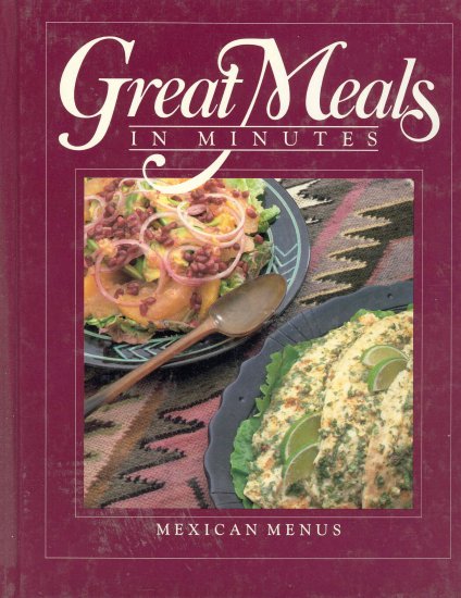 Time Life Cookbook Mexican Menus