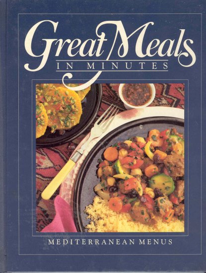 Time Life Cookbook Mediterranean Menus