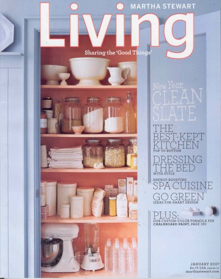 Martha Stewart Living Magazine Back Issue January 2007