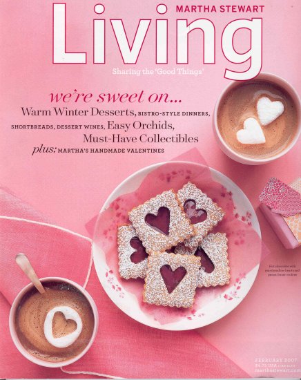 Martha Stewart Living Magazine Back Issue February 2007