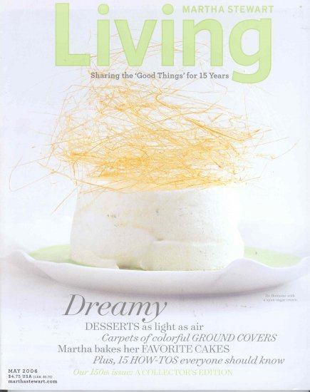 Martha Stewart Living Magazine Back Issue May 2006