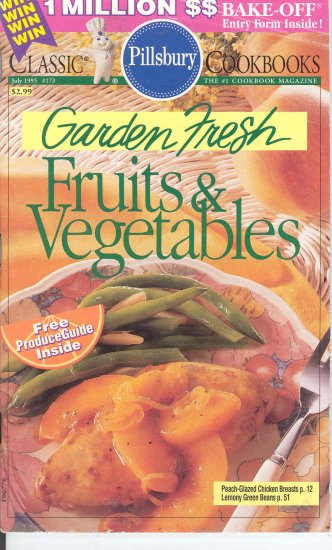 Pillsbury Garden Fresh Fruits & Vegetables Cookbook Buy 3 Get 1 Free