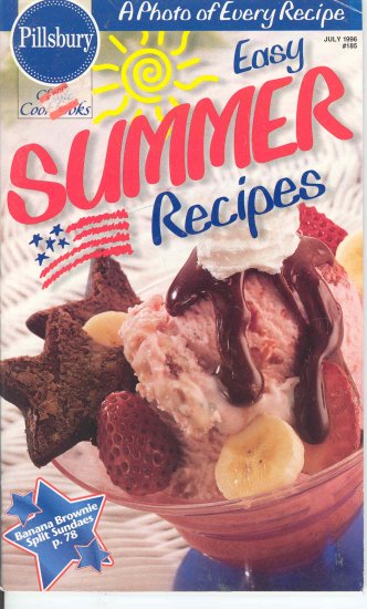 Pillsbury Easy Summer Recipes Cookbook Buy 3 Get 1 Free