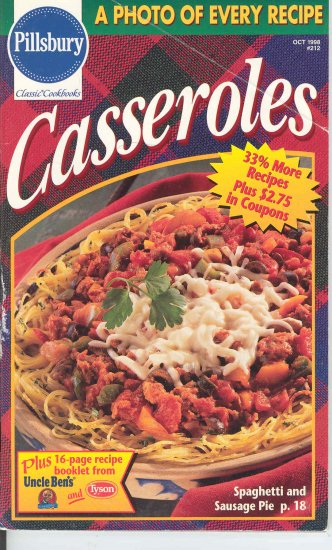 Pillsbury Casseroles Cookbook Buy 3 Get 1 Free