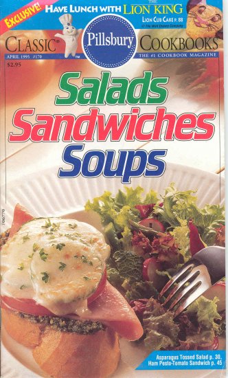 Pillsbury Salads Sandwiches Soups Cookbook #170 Buy 3 Get 1 Free