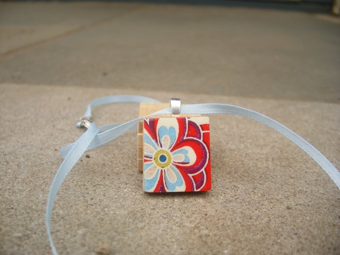 Scrabble Tile Necklace