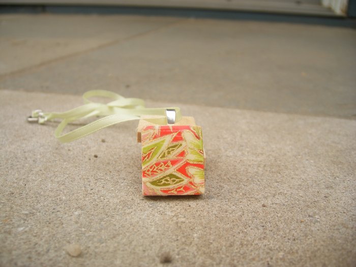 Scrabble Tile Necklace