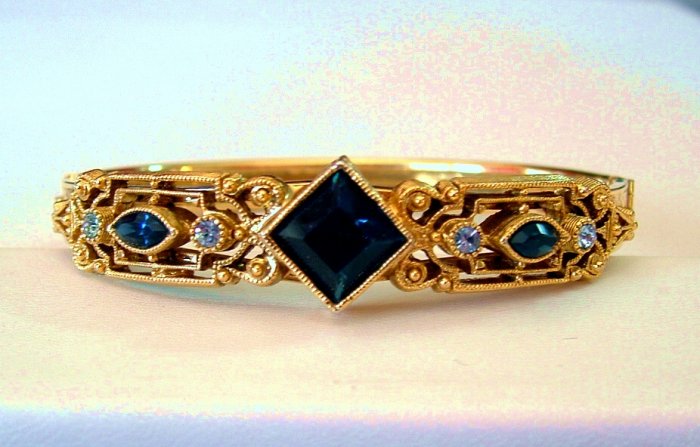 Vintage Rhinestone Bracelet