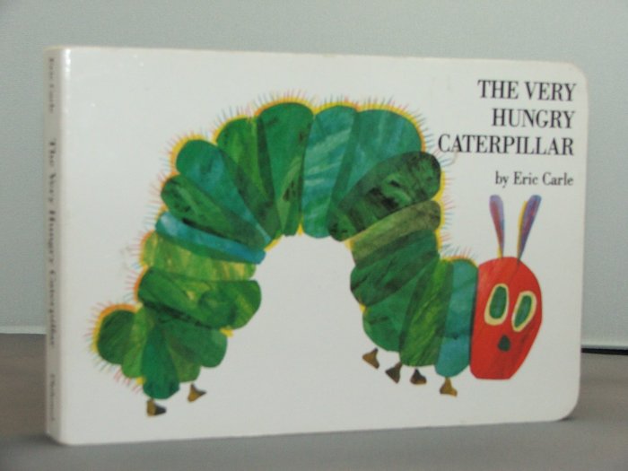 The Very Hungry Caterpillar" by Eric Carle- First Edition Board Print
