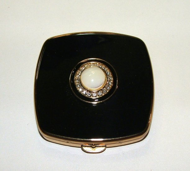 "SOLD"Vintage Jewelled Stratton Compact