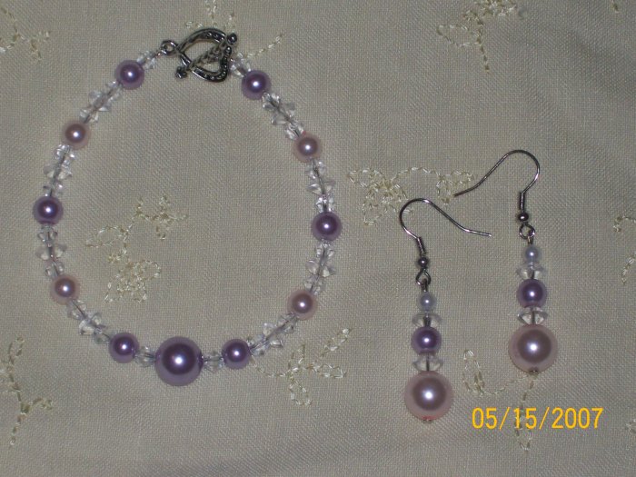 Crystal & Pearl Set