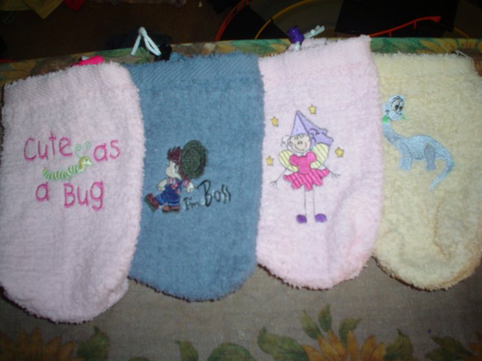Washcloth Bottle Carriers