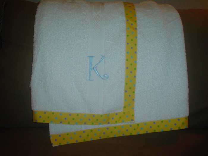 Personalized Towel Wrap
