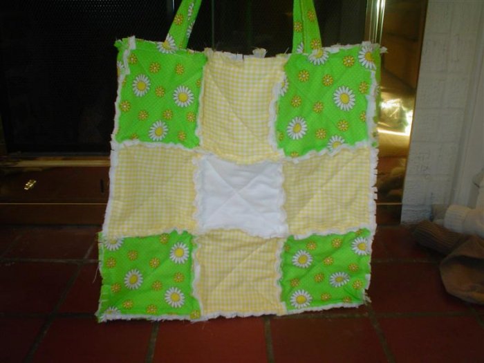 Large Flower Tote