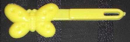 Butterfly Hair Clip - Yellow
