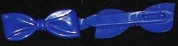 Hair Clip - Blue Bows 2