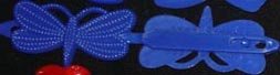 Hair Clip - Blue Butterfly