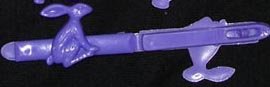Hair Clip - Purple Bunny