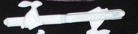 Hair Clip - White Bunny