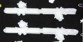 Hair Clip - White Duck