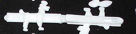 Hair Clip - White Poodle