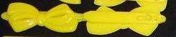 Hair Clip - Yellow Bow 2