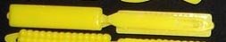 Hair Clip - Yellow Rectangle