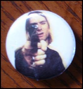 Kurt Cobain button