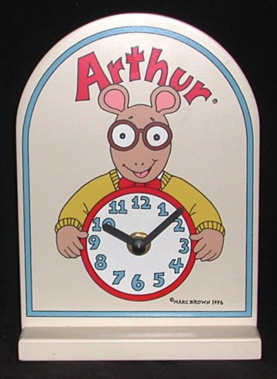 Arthur Character Clock
