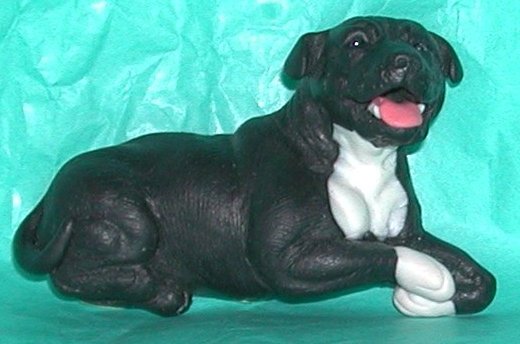 DOG Staffordshire Bull Terrier Magnet #2