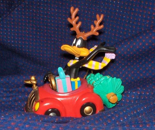 Daffy Duck in Car Ornament