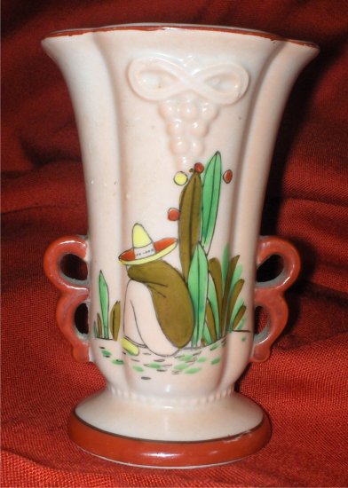 Occupied Japan Mexican Vase