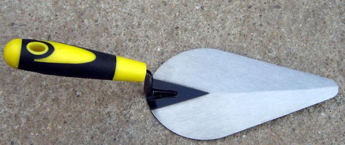 plastering trowel