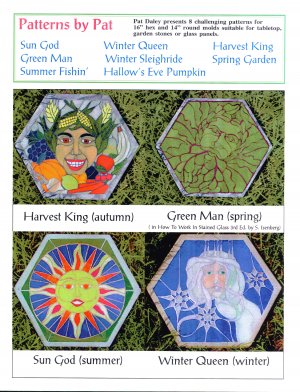Patterns By Pat - 8 Stepping Stone patterns for 4 Seasons