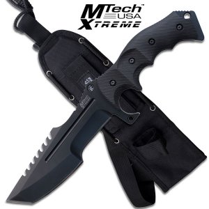 10.75" inch MTech XTREME Tactical Fighting Knife w/ Sheath
