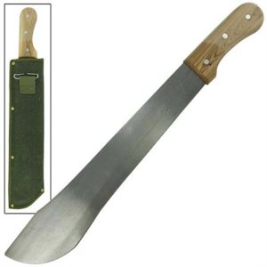 23" Asian Bolo Machete w/ Sheath - Full Tang